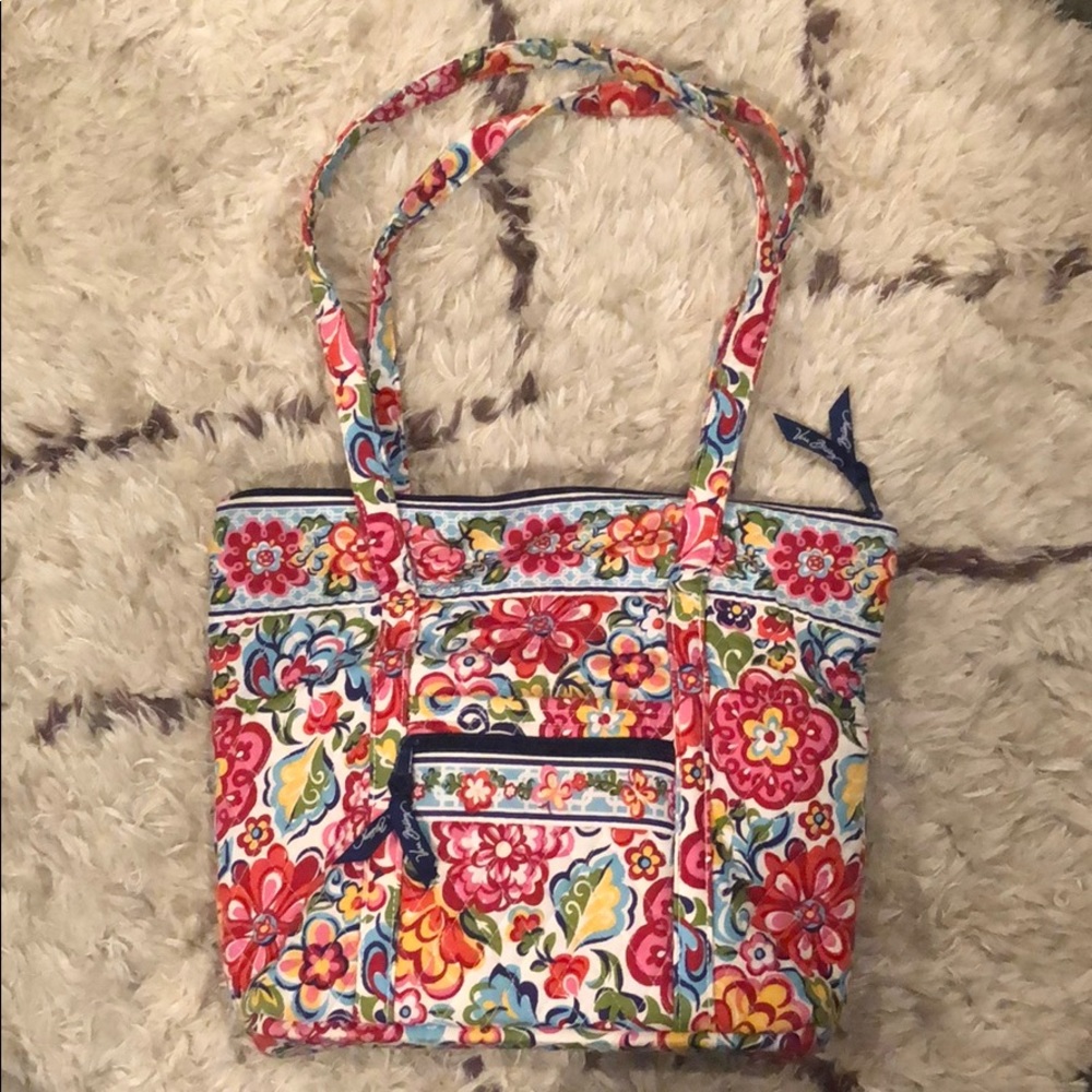 Vera Bradley Hope Garden zippered tote